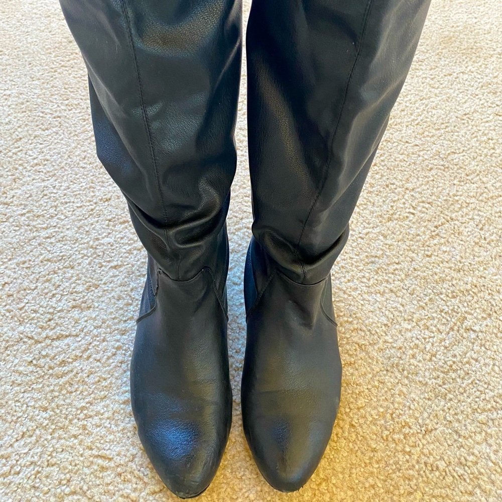 Black boots